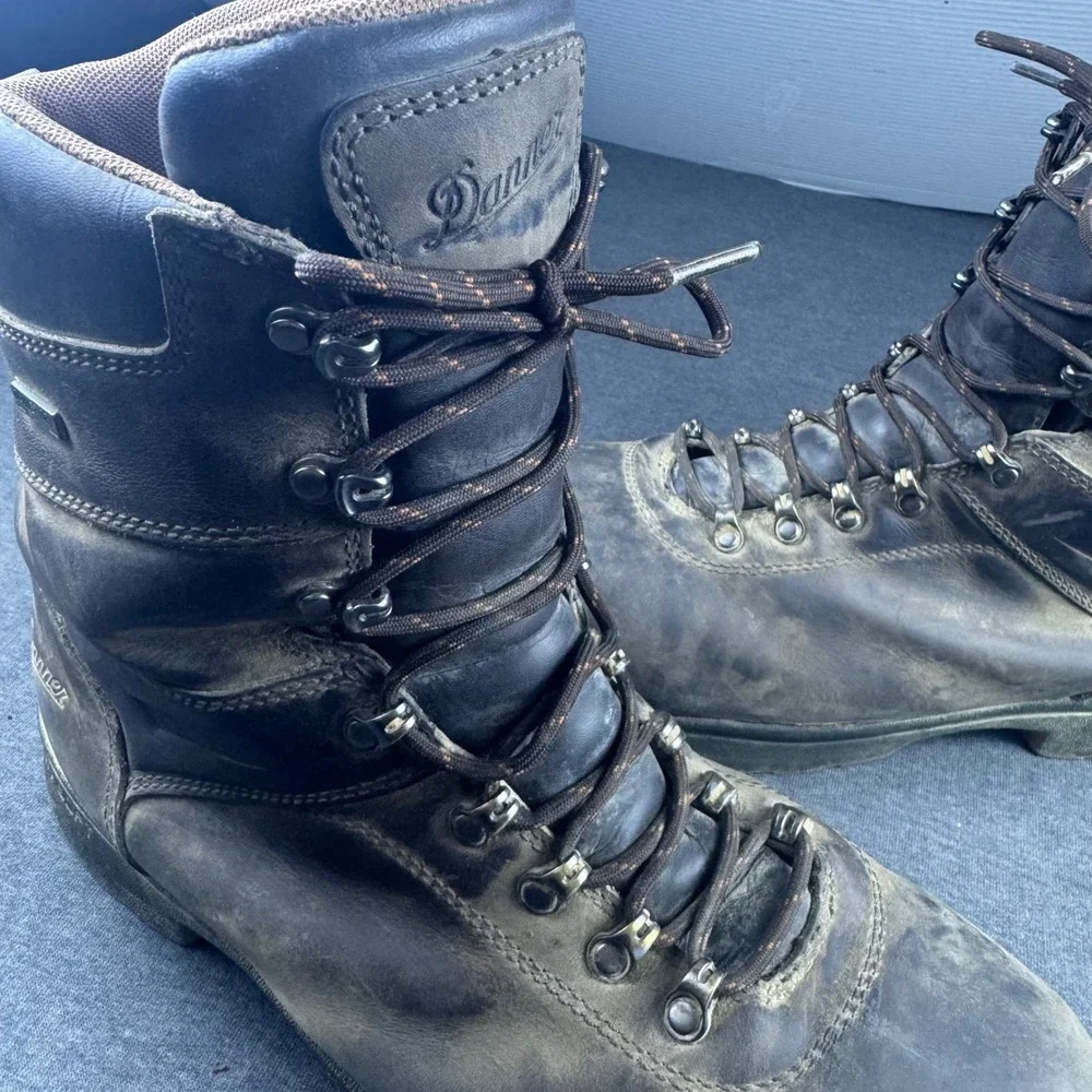 Danner Iron Soft 8 In  Waterproof Work Boots Mens Sz 12D steel toe oil slip‎ res